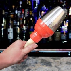 BarProducts.com Shaker Tins Maraca Cocktail Shaker - Stainless Steel W/ Built In Strainer - 8 Ounce