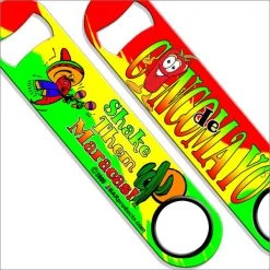 BarProducts.com Speed Bottle Opener / Bar Key - Shake The Maracas