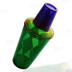 BarProducts.com BAR TOOLS Cocktail Shaker 16 Oz. - Plastic 3 Piece - Mardi Gras