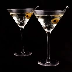 BarProducts.com SPECIAL COLLECTIONS 9 Ounce Diamond Martini Glasses - 2 Pack 3 BarProducts.com SPECIAL COLLECTIONS 9 Ounce Diamond Martini Glasses - 2 Pack