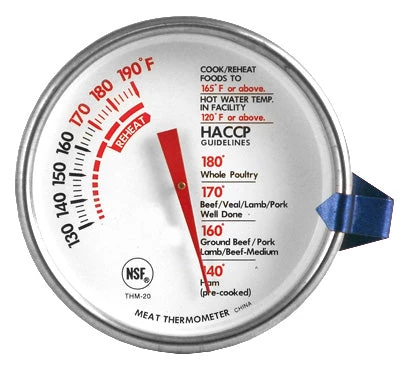 meat-thermometer-face.jpg BarProducts.com Meat Thermometer - 2 Inch Dial