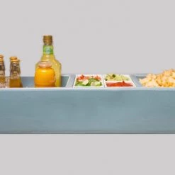 BarProducts.com Metallic Gray Party Barge BAR SUPPLIES