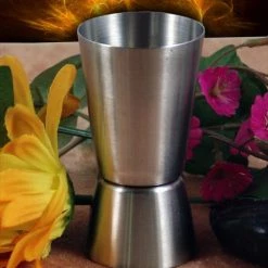 BarProducts.com BAR TOOLS BarConic® Jigger -Metric Double Sided - Stainless Steel W/ Size Options