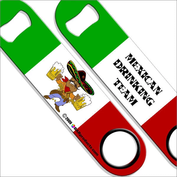 mexican-drinking-speed-lbl-new_2.jpg BarProducts.com Speed Bottle Opener / Bar Key - Mexican Drinking Team Bartending Bottle Openers