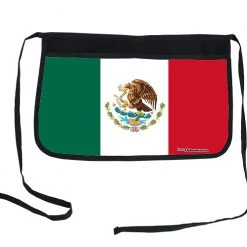 BarProducts.com KITCHEN, DINING & SERVICE Flags Of The World Two-Pocket Kolorcoat™ Server Apron