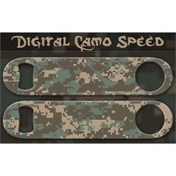 BarProducts.com Military Camo Kolorcoat™ Speed Opener Series Bartending Bottle Openers