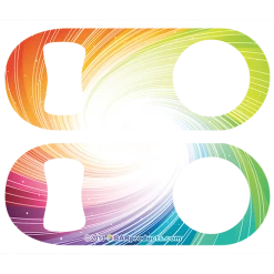 BarProducts.com Kolorcoat™ Mini Speed Opener - Rainbow Swirl PRODUCT DESIGNER