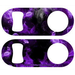 BarProducts.com PRODUCT DESIGNER Kolorcoat™ Mini Speed Opener - Purple Smoke