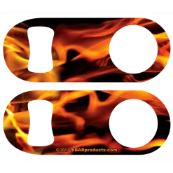 BarProducts.com Kolorcoat™ Mini Speed Opener - Flames