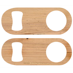 BarProducts.com Kolorcoat™ Mini Speed Opener - Wood PRODUCT DESIGNER