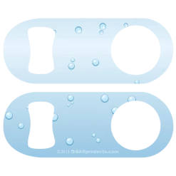 BarProducts.com Kolorcoat™ Mini Speed Opener - Bubbles