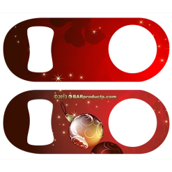 BarProducts.com Kolorcoat™ Mini Speed Opener - Christmas Ornament