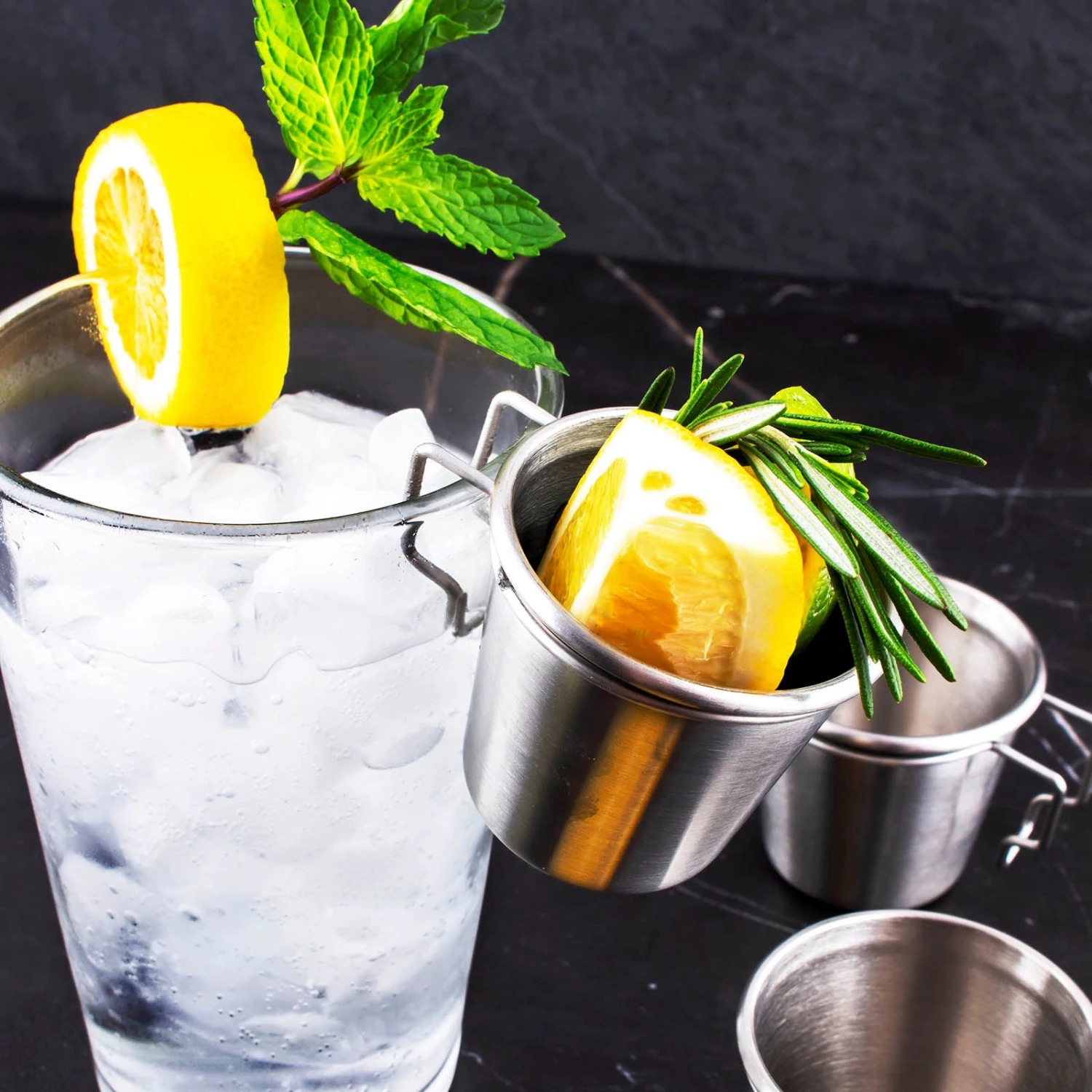 mini-beverage-bucket-scene2.jpg BarProducts.com SPECIAL COLLECTIONS Mini Beverage Buckets - 4 Pack