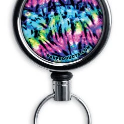 BarProducts.com Kolorcoat™ Mini Bottle Opener With Retractable Reel – Tie Dye 3 Bartending Bottle Openers