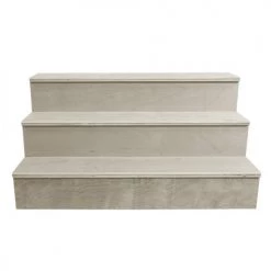 BarProducts.com BAR DECOR Wooden Liquor Shelves - 3 Tier - NATURAL