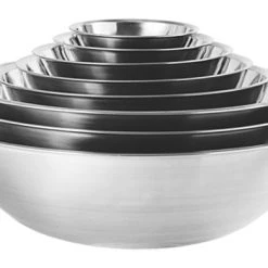 BarProducts.com KITCHEN, DINING & SERVICE Mixing Bowl - Stainless Steel W/ Size Options