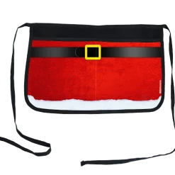 BarProducts.com Mrs. Claus Two-Pocket Custom Kolorcoat™ Server Apron KITCHEN, DINING & SERVICE