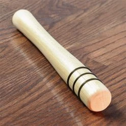 BarProducts.com Muddler - Wood W/ Grip Bands - 8"