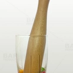 BarProducts.com BAR TOOLS Modern™ Muddler - Solid Cherry Wood