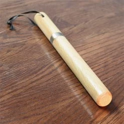 BarProducts.com Muddler - Wood W/ Leather Strap - 30cm BAR TOOLS