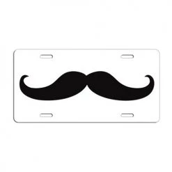 BarProducts.com Bar Gifts & Fun Mustache Themed License Plates - Color Options 4 BarProducts.com Bar Gifts & Fun Mustache Themed License Plates - Color Options