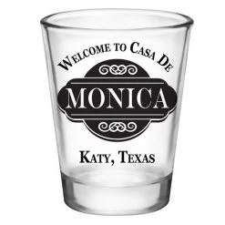 BarProducts.com CUSTOMIZABLE - 1.75oz Clear Shot Glass - Casa De