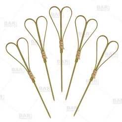BarProducts.com BarConic® Heart Bamboo Cocktail Picks (Pack Of 100) Master Mixology