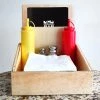 BarProducts.com Wood Table Organizer/Condiment Holder