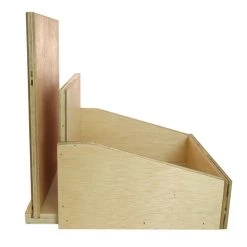 BarProducts.com Wood Table Organizer/Condiment Holder