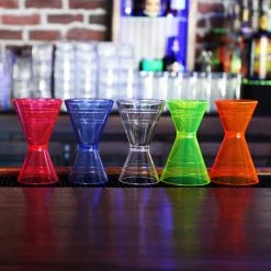 BarProducts.com Jiggers - Plastic With Measuring Lines