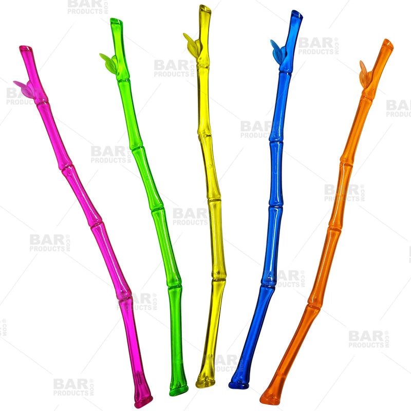 neon-color-bamboo-drink-stirrers-800_1.jpg BarProducts.com BAR SUPPLIES BarConic® Drink Stirrer – Bamboo