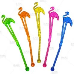 BarProducts.com BAR SUPPLIES BarConic® Drink Swizzle Stick – Flamingo
