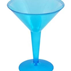 BarProducts.com Plastic Martini Cups - Neon 8 Ounce W/ Color Options - Pack Of 10 BAR SUPPLIES