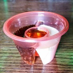 BarProducts.com NEW 3 Chamber Neon Bomb SHOTZ® - Red