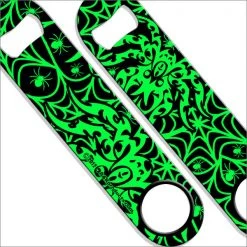BarProducts.com Bartending Bottle Openers Speed Bottle Opener / Bar Key - Neon Green Spider
