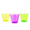 BarProducts.com SPECIAL COLLECTIONS Assorted Neon Tumblers - 50 Count - 9 Ounce