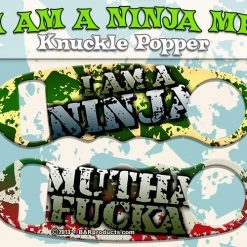 BarProducts.com Knuckle Popper Bottle Opener - I Am A Ninja MF