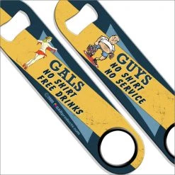 BarProducts.com Speed Bottle Opener / Bar Key - No Shirt