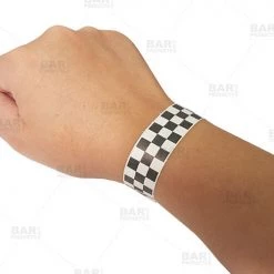 BarProducts.com Paper Wristbands - 3/4