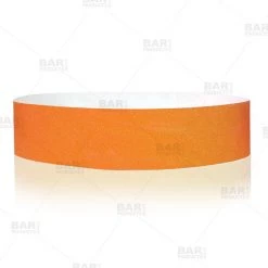 BarProducts.com Paper Wristbands - 3/4