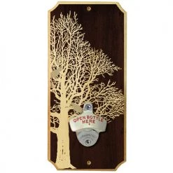 BarProducts Handcrafted Oak Bird - Wall Mounted Wood Plaque Bottle Opener