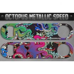 BarProducts.com Speed Bottle Opener / Bar Key - Octopus "Metallic"