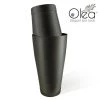 BarProducts.com Olea™ Cocktail Shaker Set - Gunmetal Black - 2 Piece (28 And 16 Ounce Tins)