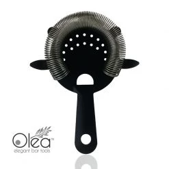 BarProducts.com Olea™ Cocktail Strainer - 4 Prong - Matte Black Master Mixology