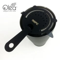 BarProducts.com Olea™ Cocktail Strainer - 4 Prong - Matte Black Master Mixology