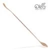BarProducts.com Olea™ Copper Plated Bar Spoon - Bent Tip - 30cm Length