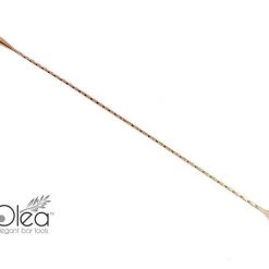 BarProducts.com Olea™ Copper Plated Bar Spoon - Weighted Tip - 50cm Length 4 BarProducts.com Olea™ Copper Plated Bar Spoon - Weighted Tip - 50cm Length