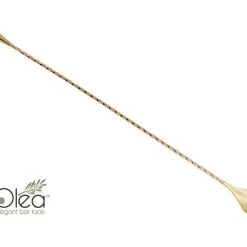 BarProducts.com Olea™ Gold Plated Bar Spoon - Weighted Tip - 40cm Length Master Mixology 4 BarProducts.com Olea™ Gold Plated Bar Spoon - Weighted Tip - 40cm Length Master Mixology