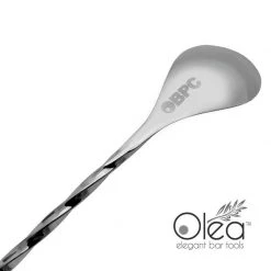 BarProducts.com Olea™ Gunmetal Plated Bar Spoon - Weighted Tip - 40cm Length Master Mixology