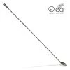 BarProducts.com Master Mixology Olea™ Gunmetal Plated Bar Spoon - Weighted Tip - 50cm Length